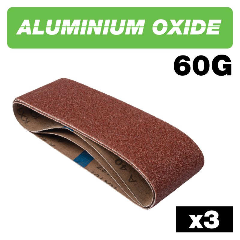 TREND AB/B75A/60A SANDING BELT 75 X 533MM 3 PACK Main Image
