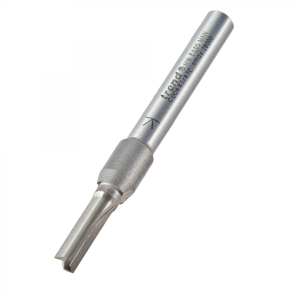 TREND C004X1/4TC TWO FLUTE 5MM DIA X 16MM CUT        Main Image