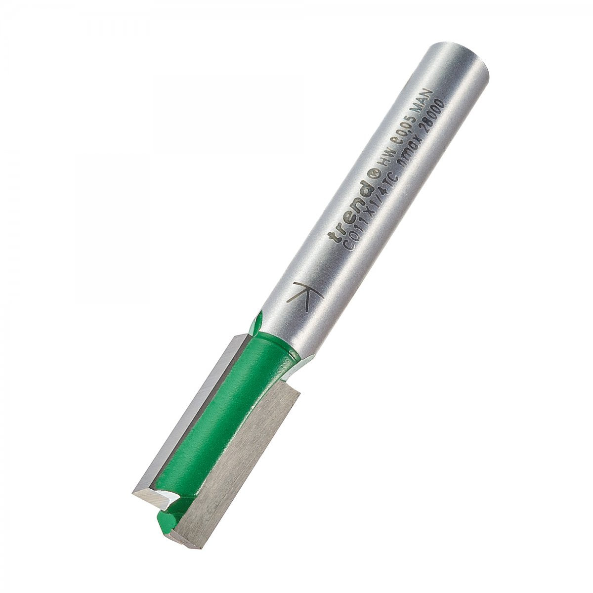 TREND C011X1/4TC TWO FLUTE 7.9MM DIA X 19.1MM CUT    Main Image