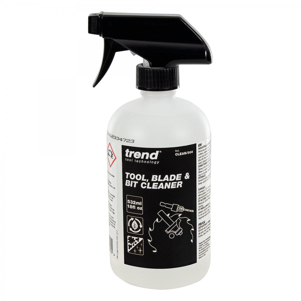 TREND CLEAN/500 TOOL & BIT CLEANER 532ML            Main Image
