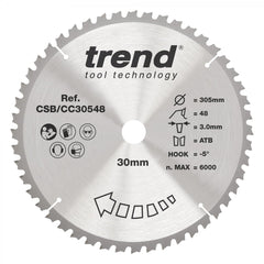 TREND CSB/CC30548 CRAFT BLADE CC 305MM X 48T X 30MM   Main Image