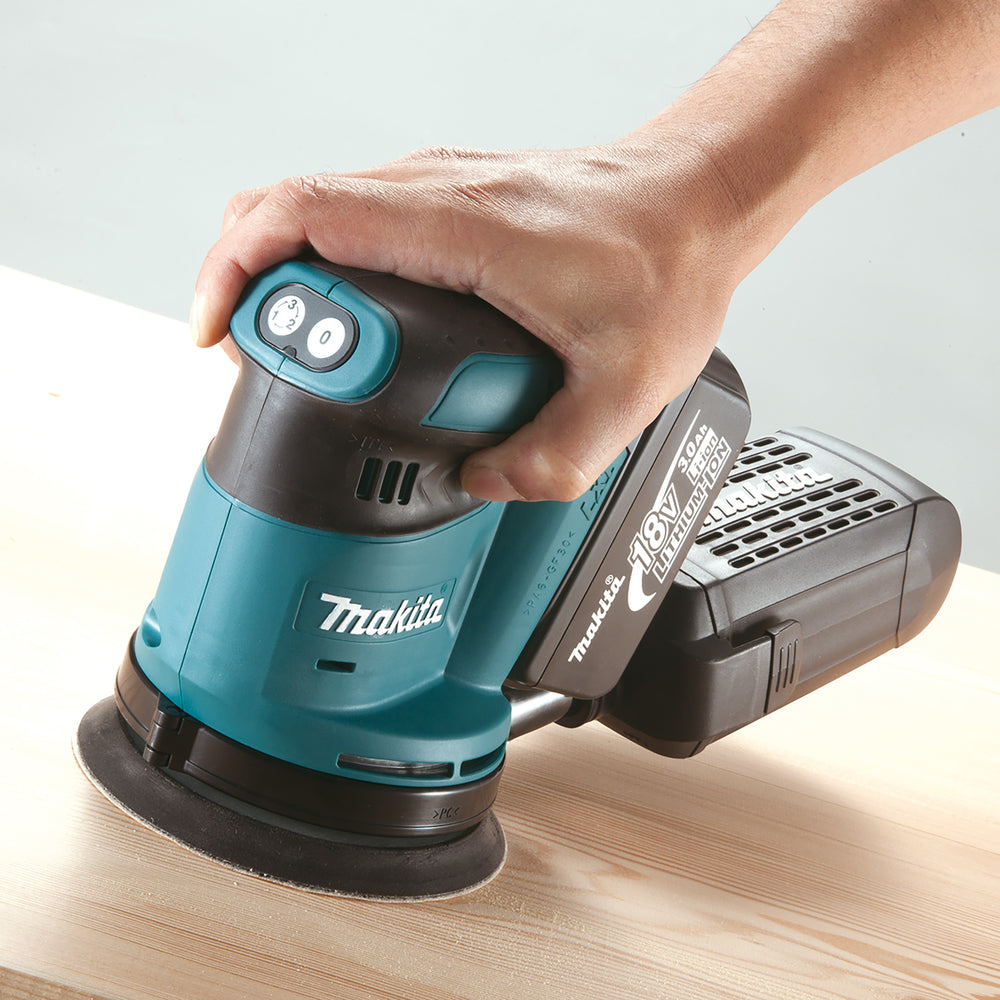 Makita DBO180Z 18v Random Orbit Disc Sander 125mm Disc Bare Unit