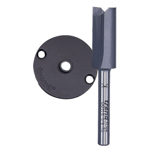 TREND TEMP/LN57X1/4 TEMPLATE LN CUTTER/BUSH PACK 1/4    Main Image