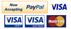 We Accept Visa, Mastercard,Switch,Maestro,Solo,Visa Electron and Delta and Paypal.