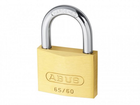 ABUS 65/60 60mm Brass Padlock Keyed 6601
