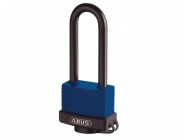ABUS 70IB/50HB80 50mm Brass Marine Padlock 80mm Stainless Shackle Carded