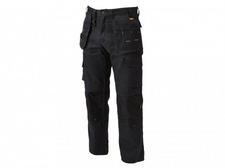 DEWALT Pro Tradesman Black Trousers Waist 38in Leg 31in