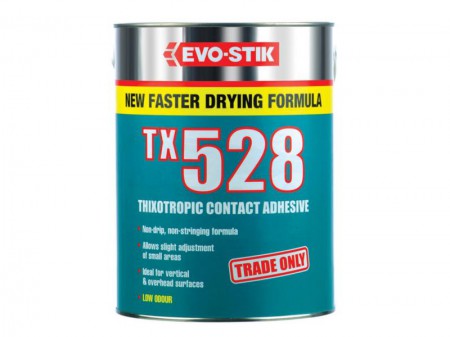 Evo-Stik TX528 Thixotropic Contact Adhesive 5 Litre