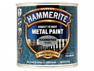Hammerite Direct to Rust Hammered Finish Metal Paint Black 2.5 Litre