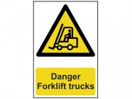 Centurion Danger Forklift Trucks - PVC 200 x 300mm