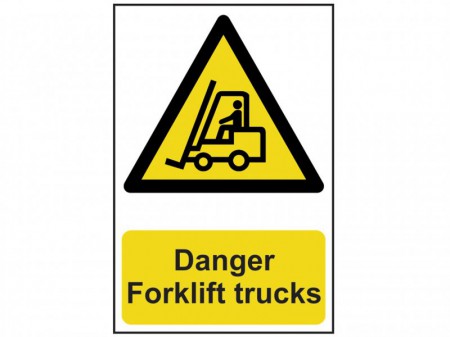 Centurion Danger Forklift Trucks - PVC 200 x 300mm