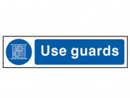 Scan Use Guards - PVC 200 x 50mm