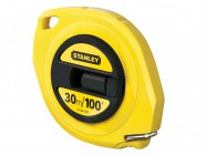 Stanley Tools Closed Case Steel Tape 30m / 100ft (Width 9.5mm)