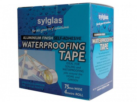 Sylglas Waterproofing Tape 75mm/3in 4m Roll