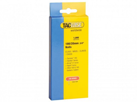 Tacwise 180 18 Gauge 35mm Nails Pack 1000