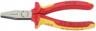 DRAPER EXPERT KNIPEX 160MM FULLY INSULATED FLAT NOSE PLIERS