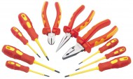 DRAPER EXPERT 10 PC FULLY INSULATED PLIERS AND SCREWDRIVER SET