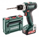 Metabo BS12 Drill/Driver 2 x 12V 2.0Ah Batteries ,SC30 Charger & metaBOX