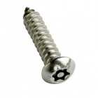 6 PIN 3/4 X 8 BUTTON SELF TAPPERS SECURITY SCREWS